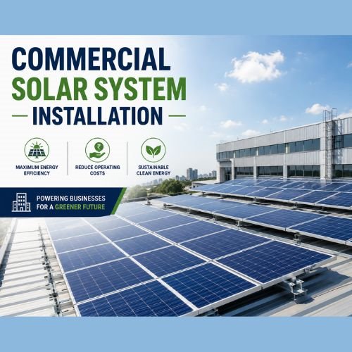 Commercial Solar System Installation in Lucknow - Kabir Sales