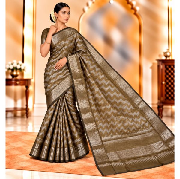 The Panaya Antique Olive Gold Art Cotton Mix