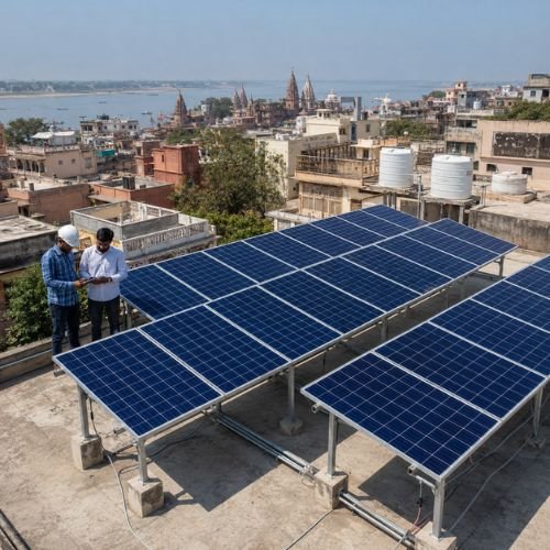 Rooftop Solar Panel Setup in Varanasi for Maximum Energy Savings