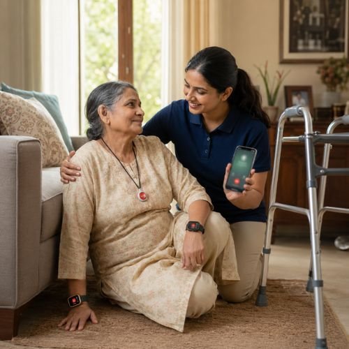 Fall Detection Support for Elderly in Delhi