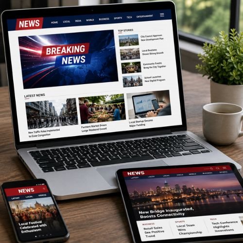 Online Local News Publishing Channel in Varanasi | Live Bharat News