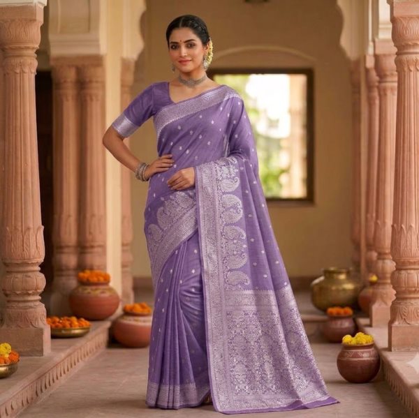 The Panaya Lavender Purple Art Cotton Mix Si