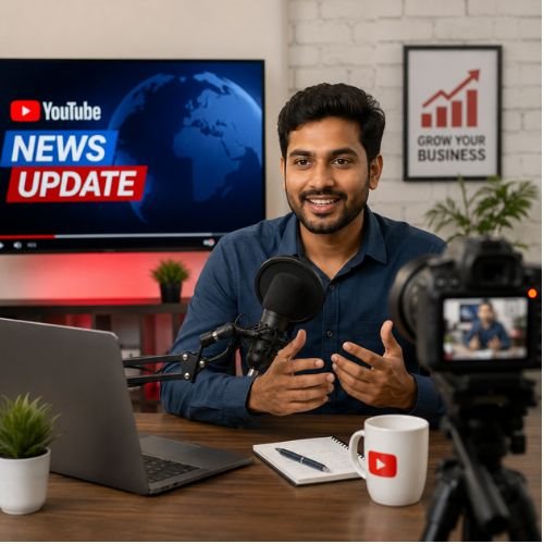 YouTube News Promotion in Varanasi | Live Bharat News