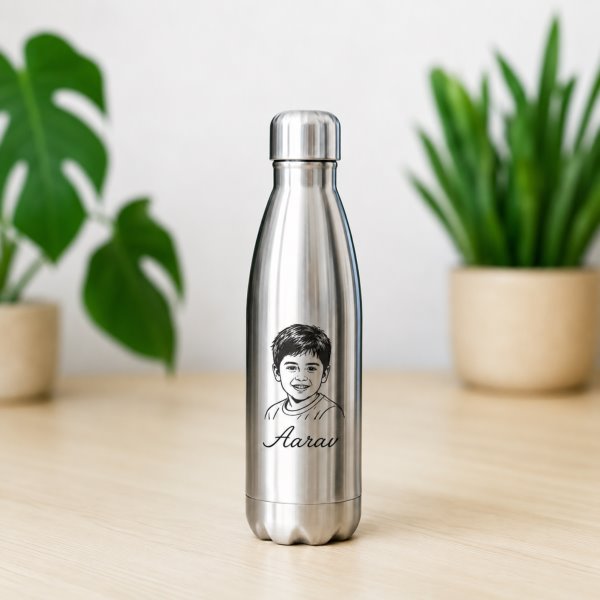 Customised Silver Steel Bottles in Chandauli