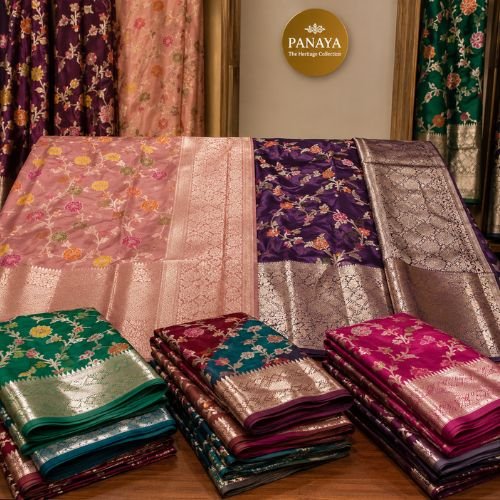 Pure handloom banarasi saree in varanasi