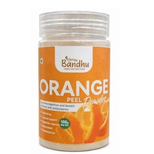 Orange Peel Powder 100g | Natural Dried Orange Peel