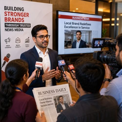 Brand Promotion Through News Media in Varanasi | Live Bharat News