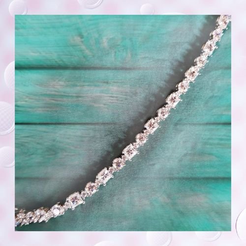 Duo sparkle flexible bracelet