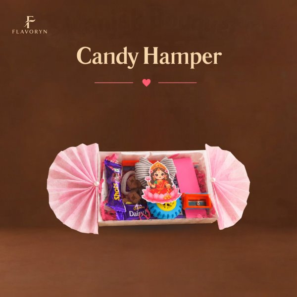 Flavoryn Candy Hamper | Kanya Pujan Navratri Return Gift | Pack of 10 | Kids Return Gift