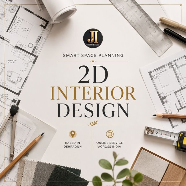 2D Interior Design Services in Dehradun | Space Planning & Layout Design Online
