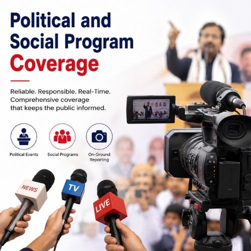 Political and Social Program Coverage in Varanasi